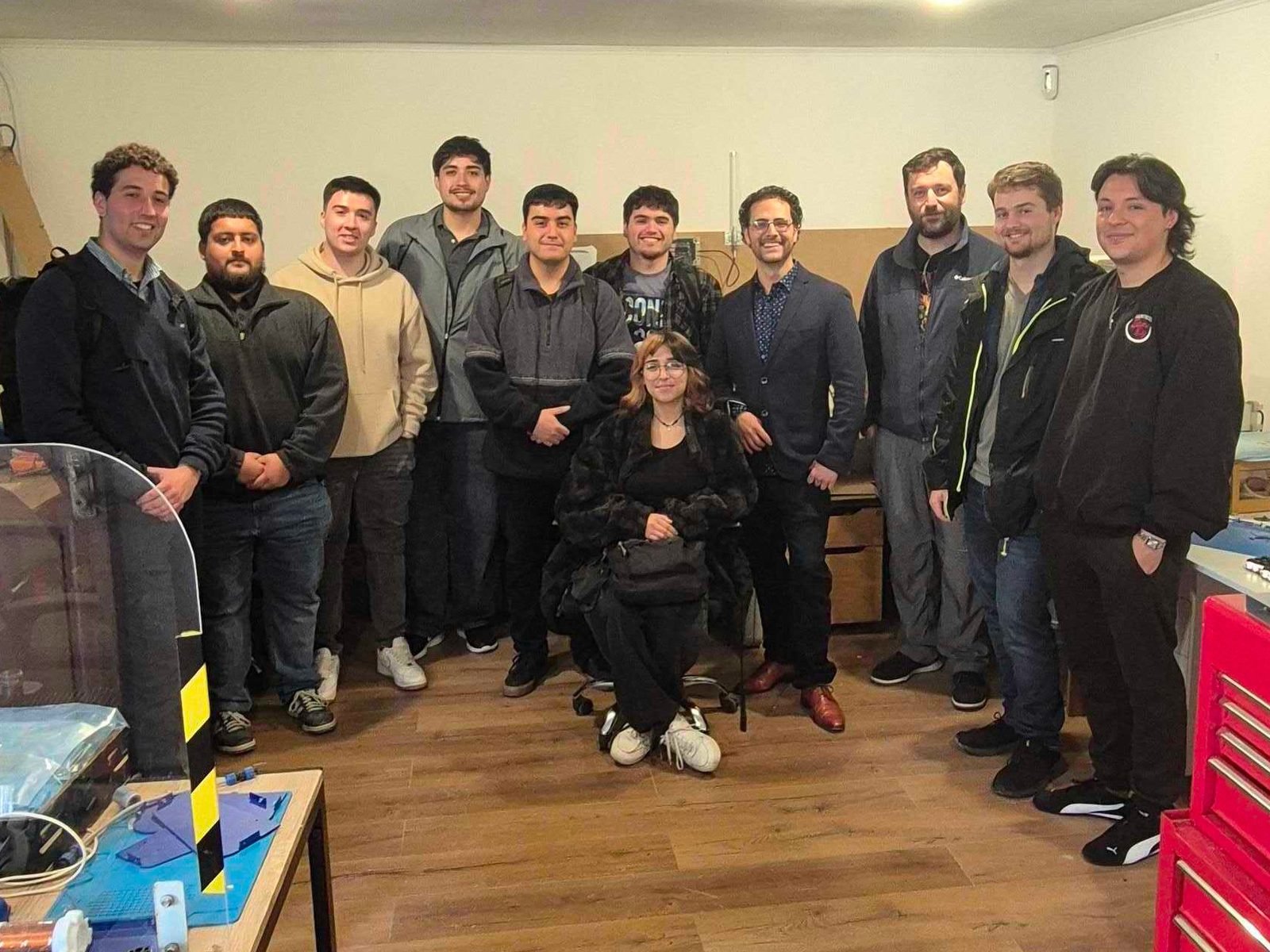 Visita de Tekroy a la PUCV