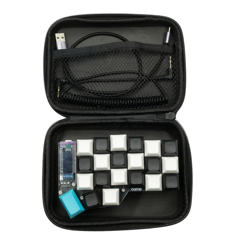 Teclado mecánico Corne, edición Chess, fabricado por Tekroy