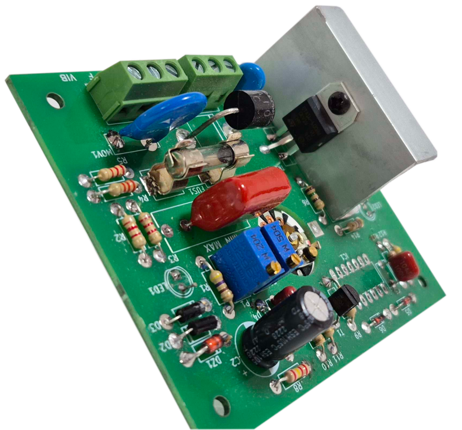Controlador electrónico analógico para equipos de vibración