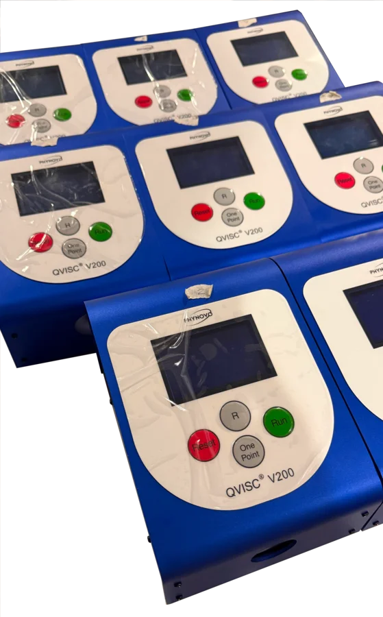 Viscosímetros QVISC fabricados por Tekroy para Phynovo